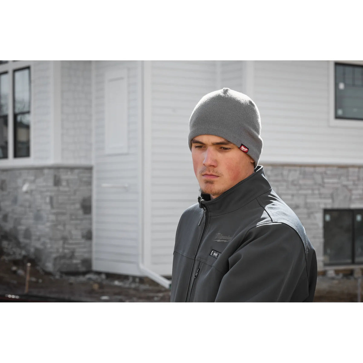 Milwaukee Fleece Beanie BNI 2 - Grey