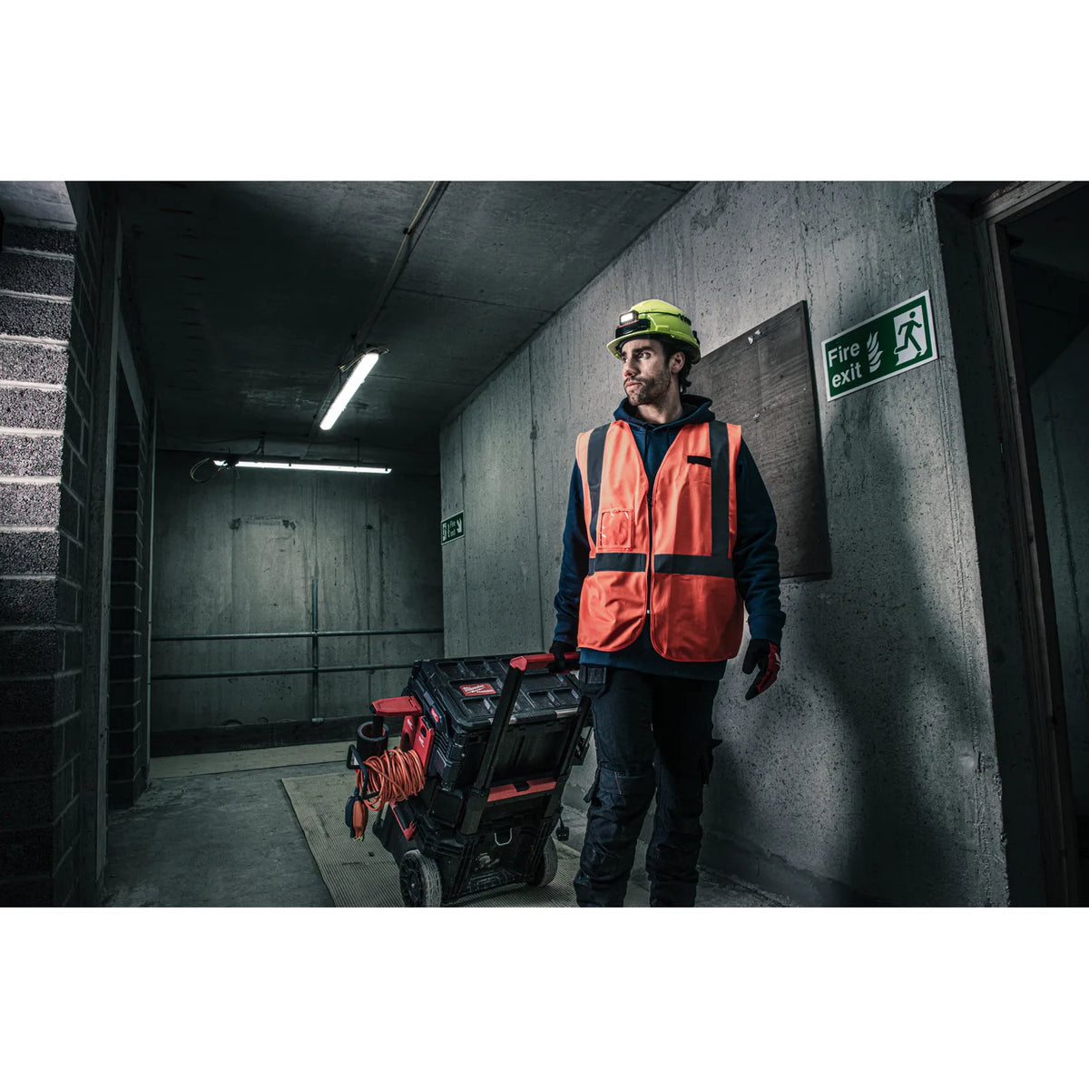 Milwaukee Contractor High-Visibility Vest - Orange