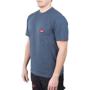 Milwaukee Short-Sleeve Work T-Shirt WT SS - Blue