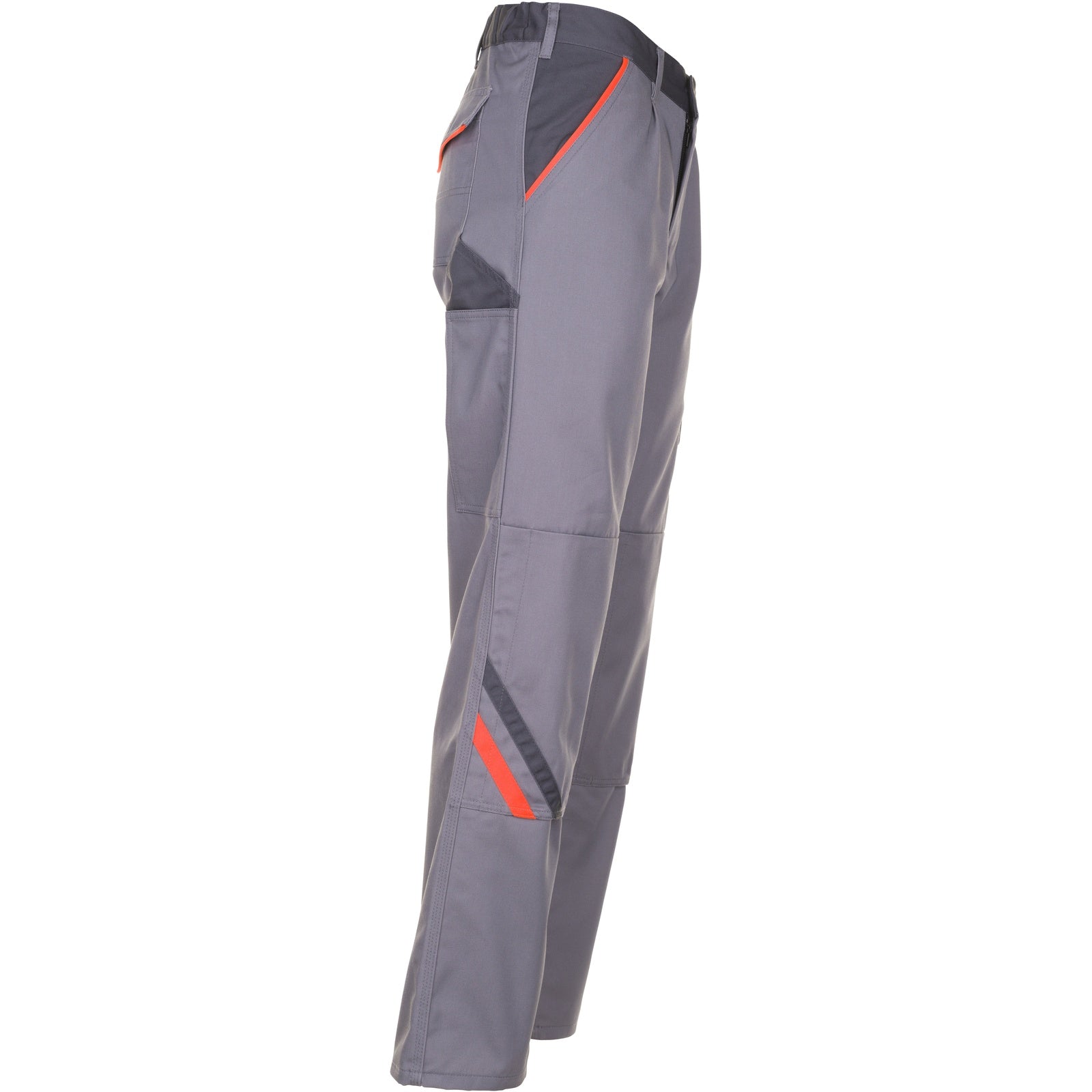 Planam Visline Trousers zinc/orange/slate - Model view 3