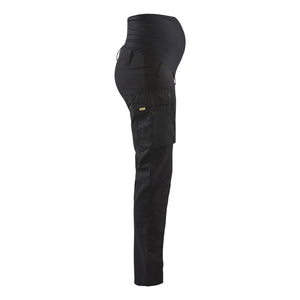 Blaklader BLAKLADER 71011830 Women's maternity service trousers with stretch Work Trousers Women - breathable fabric - 710118309900_CR