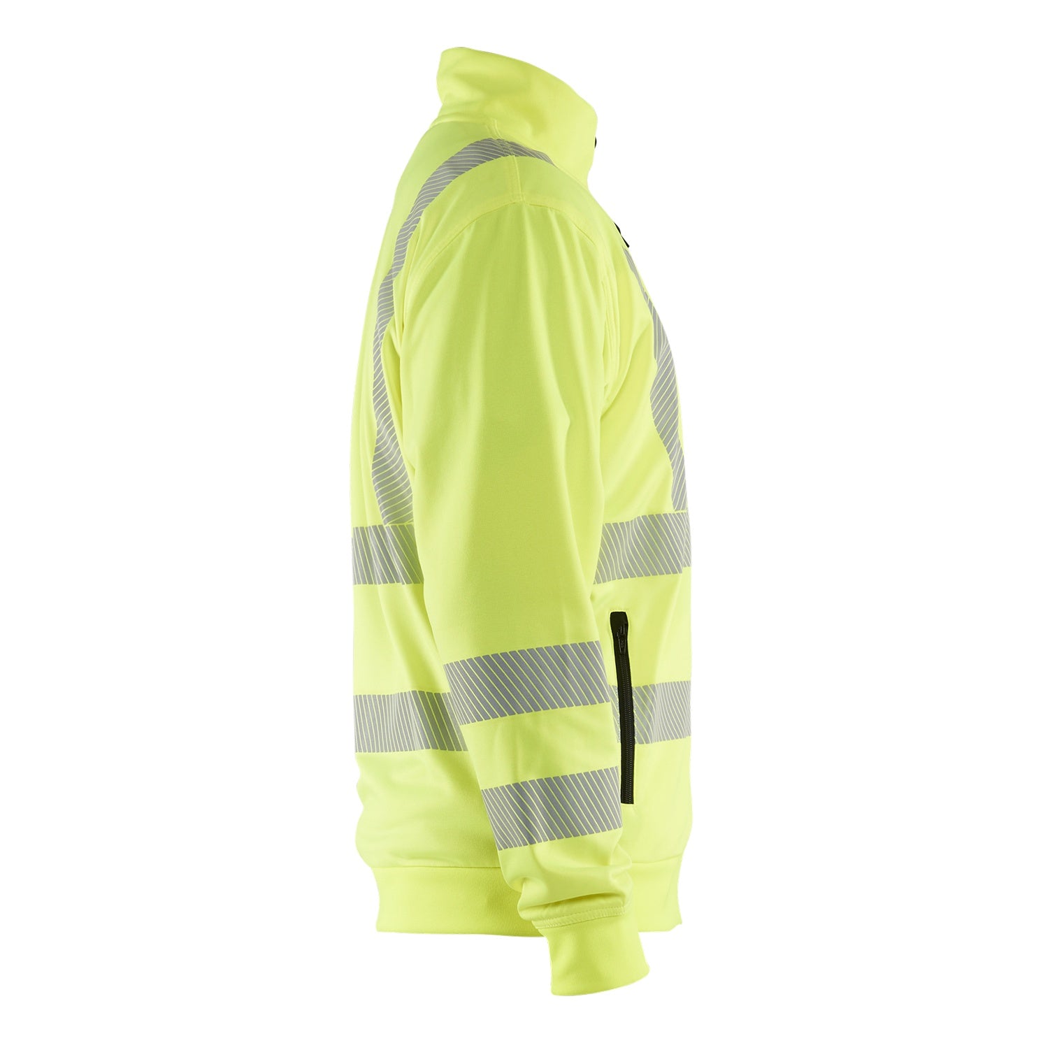 Blaklader BLAKLADER 35632538 Hi Vis Reflective Full-zip Work Sweatshirt MEN - Breathable - 356325383300_CR