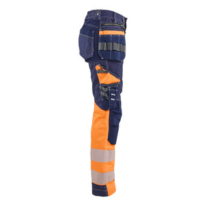 Blaklader 71961370 Women's Hi vis Trousers Stretch - 719613708853_CR