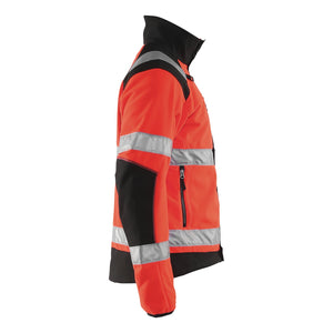 Blaklader BLAKLADER 48882524 Hi Vis Windproof fleece jacket Hi Vis Reflective Fleece Jacket MEN - Waterproof - 488825245599_CR