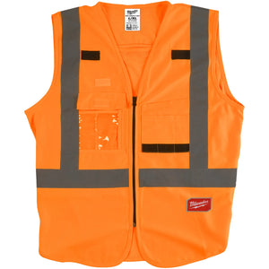 Milwaukee High-Visibility Vests - Orange