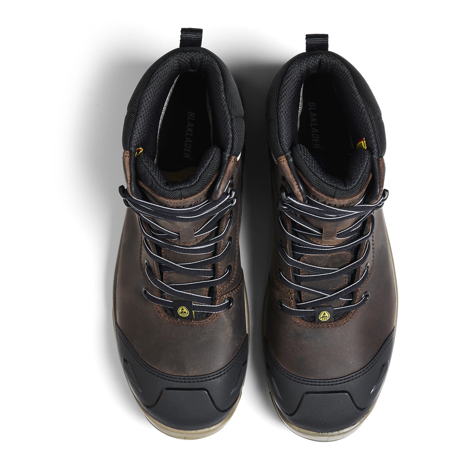 Blaklader BLAKLADER 24390000 ELITE Safety Boot S3 MEN Work Boot - Brown Leather Upper - 243900007899_CR