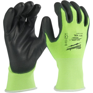 Milwaukee High-Visibility Cut Level A Gloves