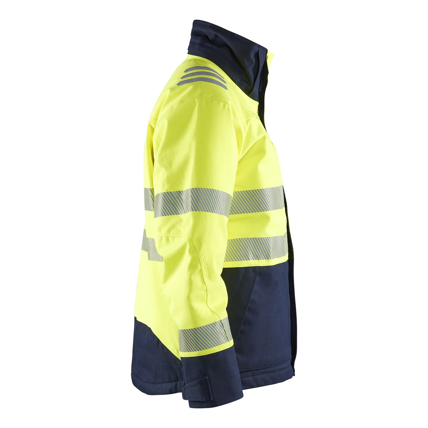 Blaklader BLAKLADER 45171534 Multinorm Winter Jacket Hi Vis Reflective Winter Work Jacket MEN - Flame Resistant - 451715343389_CR