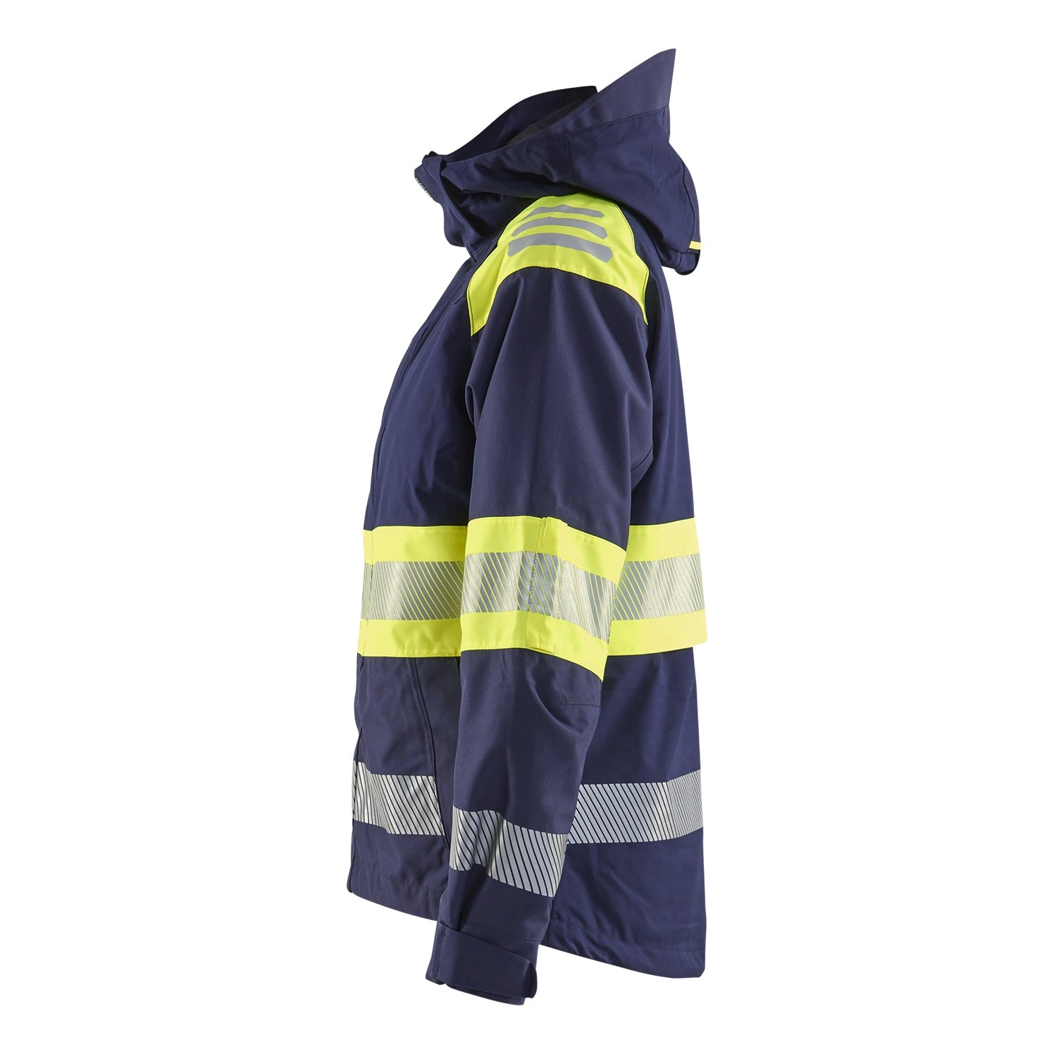 Blaklader BLAKLADER 44301977 WOMEN’S HI VIS SHELL JACKET Hi Vis Reflective Shell Work Jacket WOMEN - Waterproof - 443019778933_CL