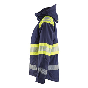 Blaklader BLAKLADER 44301977 WOMEN’S HI VIS SHELL JACKET Hi Vis Reflective Shell Work Jacket WOMEN - Waterproof - 443019778933_CL