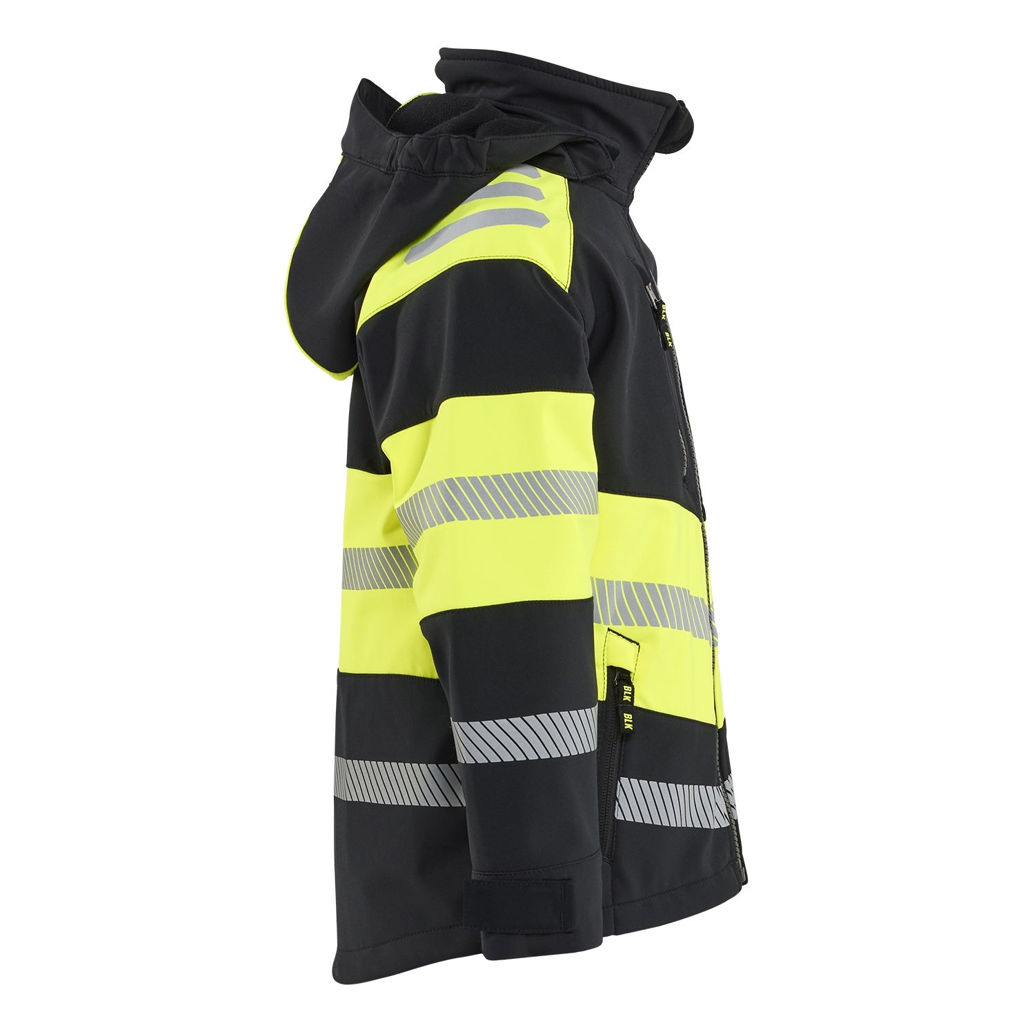 Blaklader BLAKLADER 52112513 Children’s Softshell Jacket Hi Vis Reflective Softshell Work Jacket MEN - Waterproof - 521125139933_CR