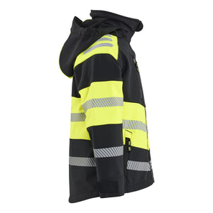 Blaklader BLAKLADER 52112513 Children’s Softshell Jacket Hi Vis Reflective Softshell Work Jacket MEN - Waterproof - 521125139933_CR