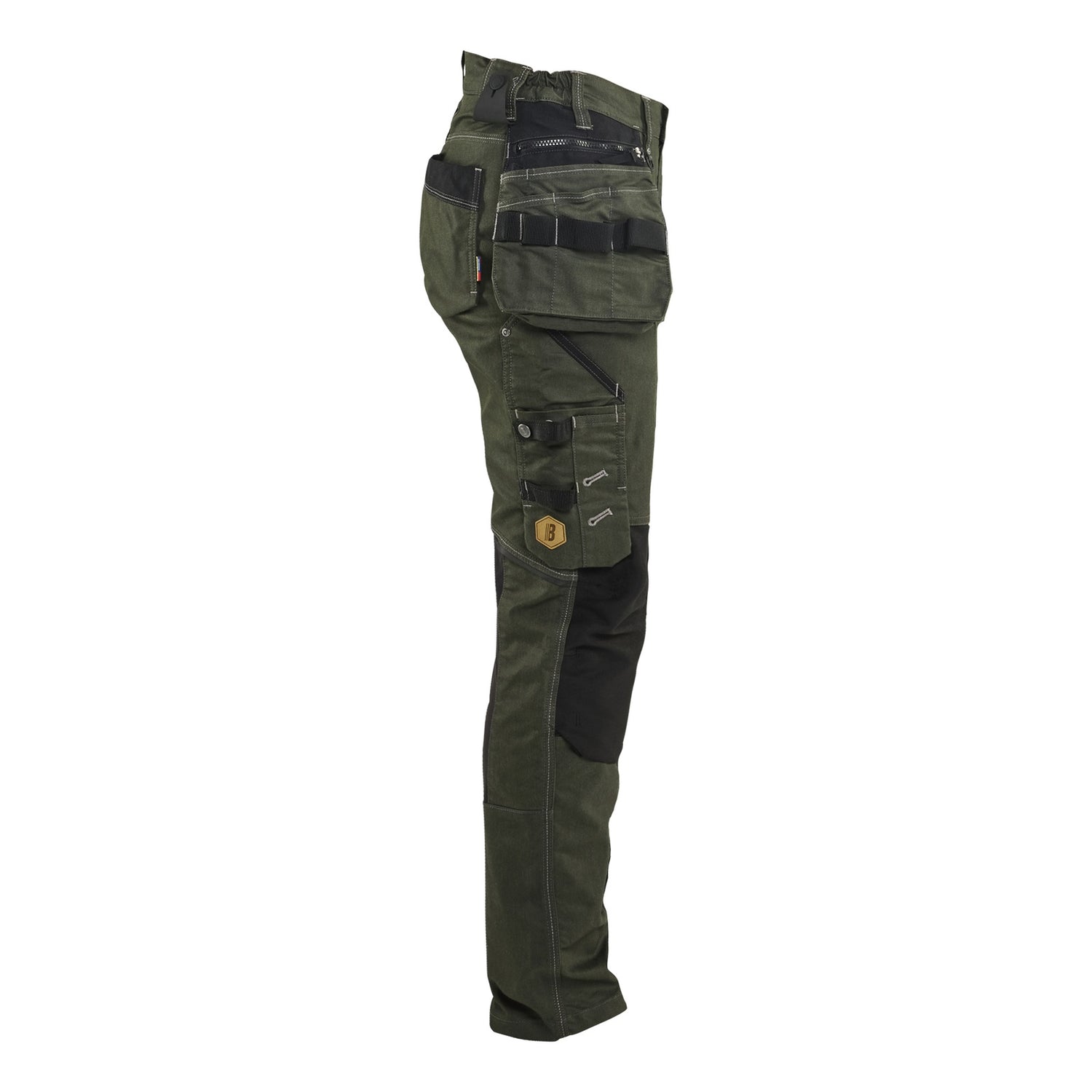 Blaklader BLAKLADER 79901141 Women's Craftsman Trousers X1900 Stretch Work Trousers Women - Cordura Denim - 799011414298_CR