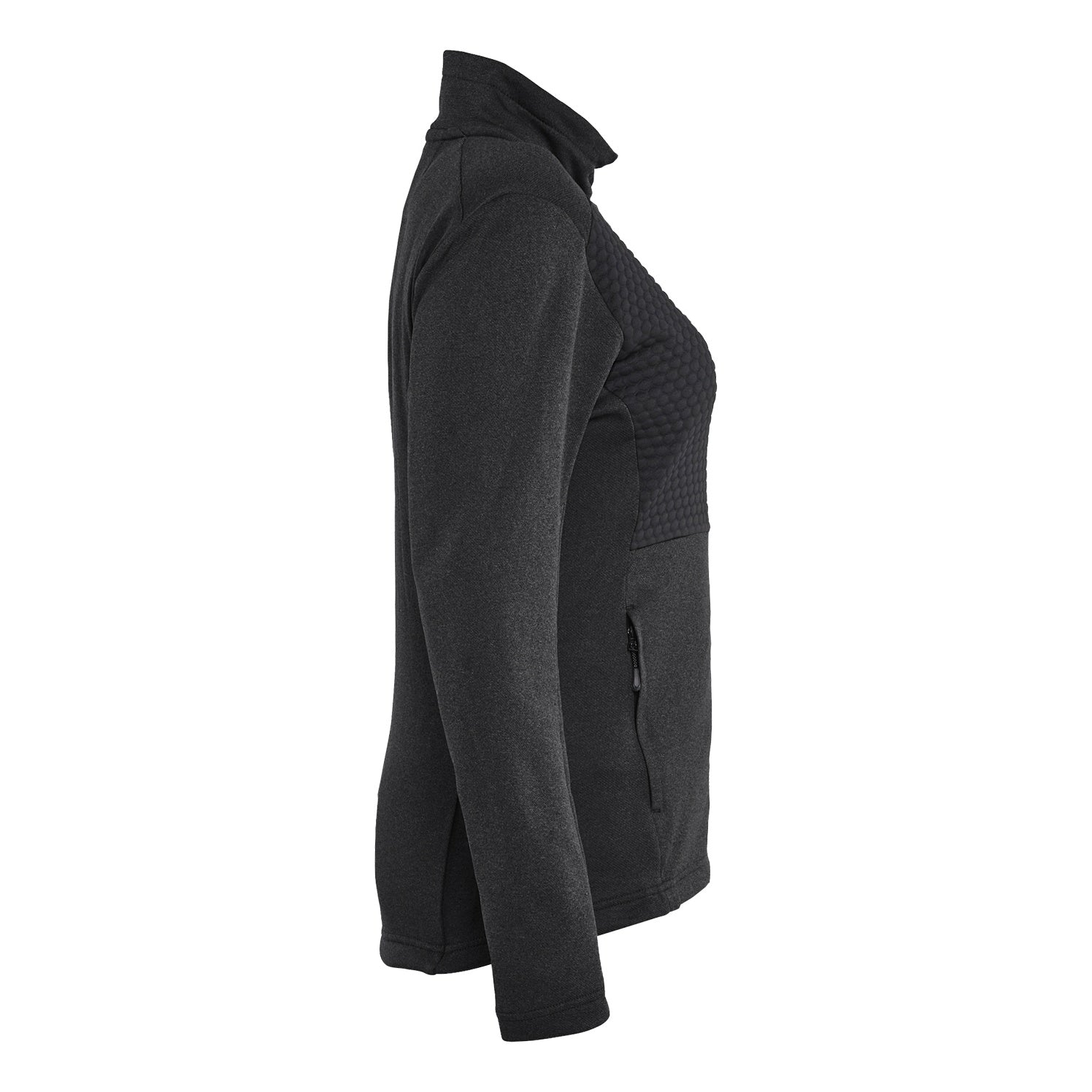 Blaklader BLAKLADER 35492526 Women's Sweatshirt Full Zip Work Jacket WOMEN - Pique Fleece - 354925269900_CR