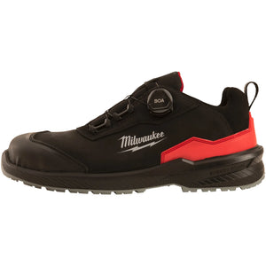 Milwaukee FLEXTRED™ S3S Low-Cut BOA® Safety Shoes ESD B1L110133 - Black