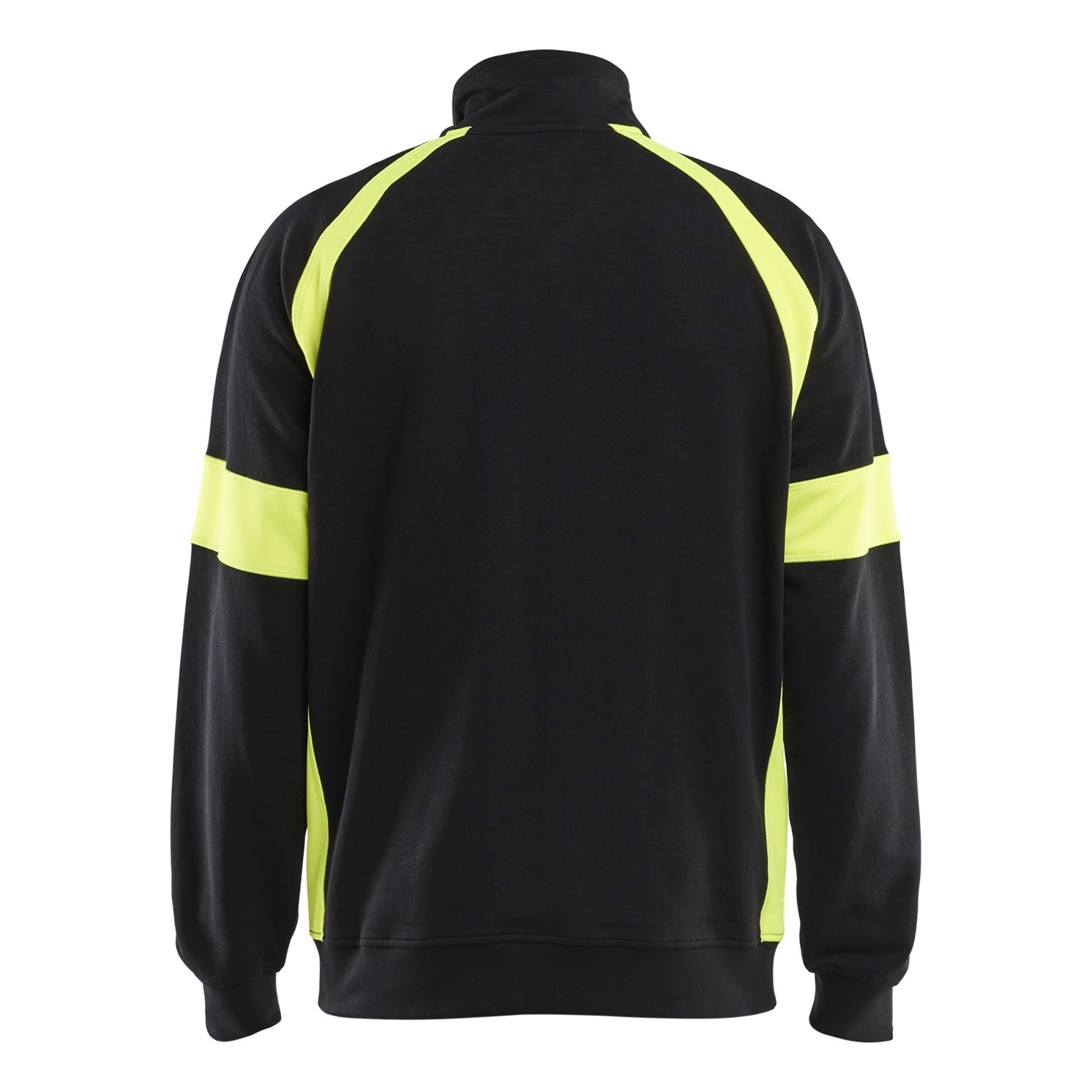 Blaklader BLAKLADER 35671158 Hi Vis Reflective Full Zip Work Sweatshirt MEN - 100% Cotton - 356711589933_2