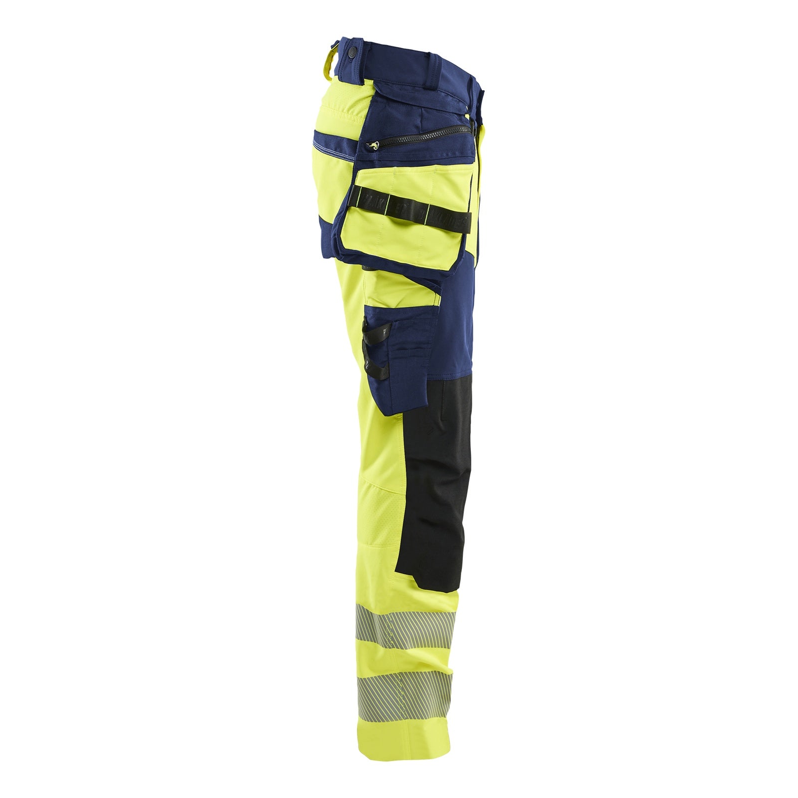 Blaklader BLAKLADER 11221648 Hi Vis trousers 4 way stretch Hi Vis Reflective Work Trousers Men - double weave - 112216483389_CR