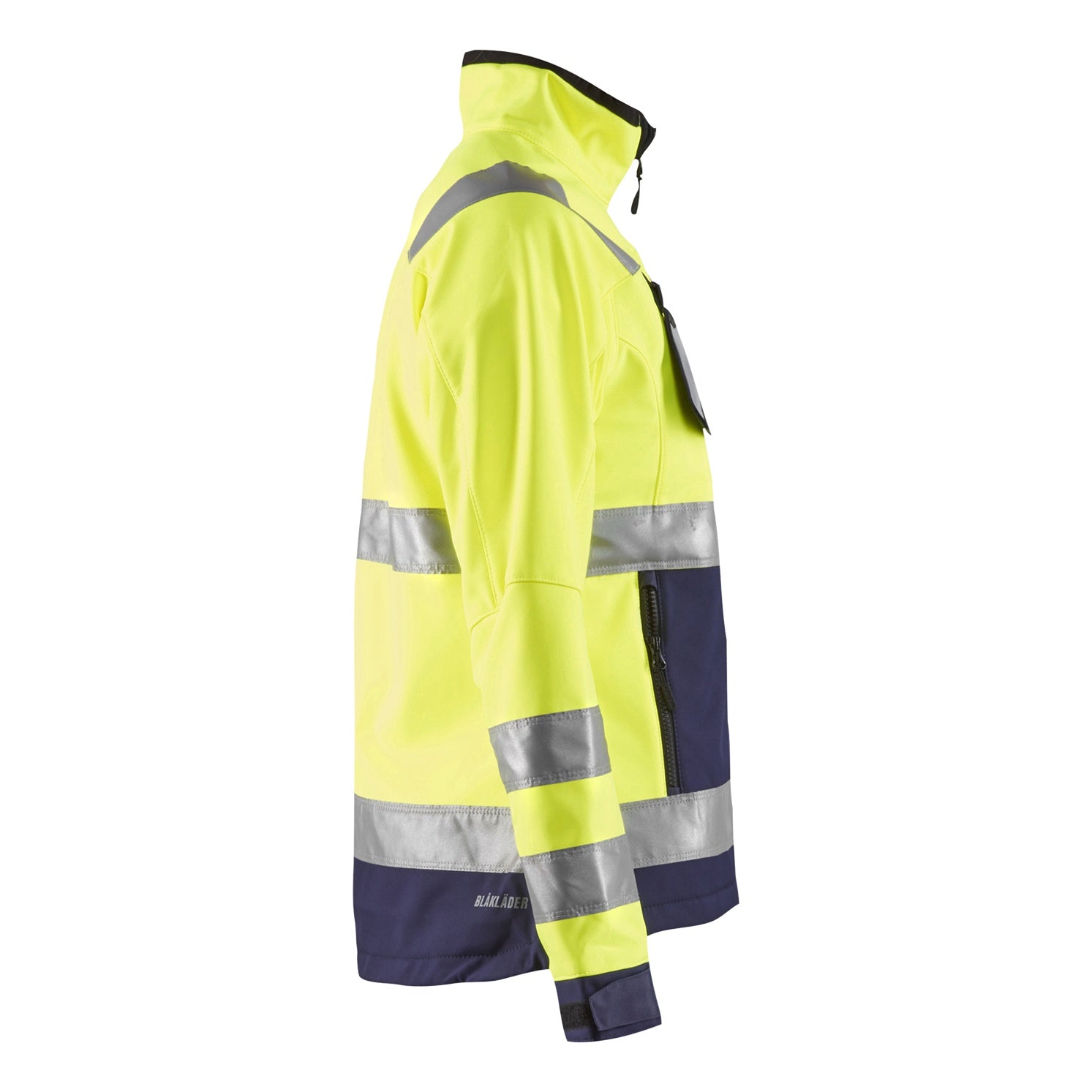 Blaklader BLAKLADER 49022517 Women's Hi Vis Softshell Jacket Softshell Work Jacket WOMEN - Waterproof - 490225173389_CR
