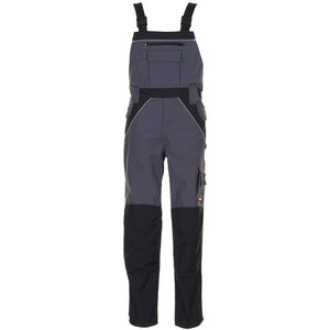 Planam Plaline Dungarees slate/black - Model view 1