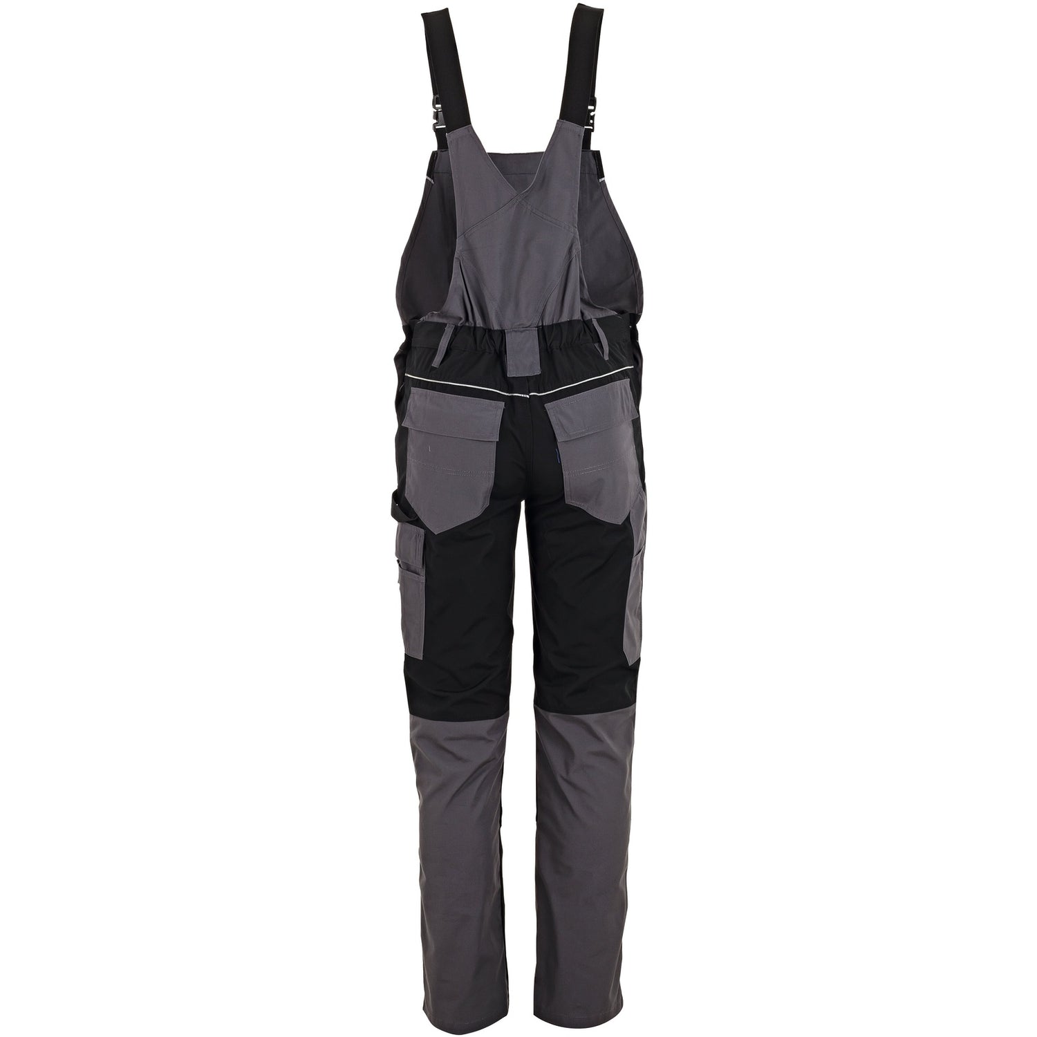 Planam Plaline Dungarees slate/black - Model view 2