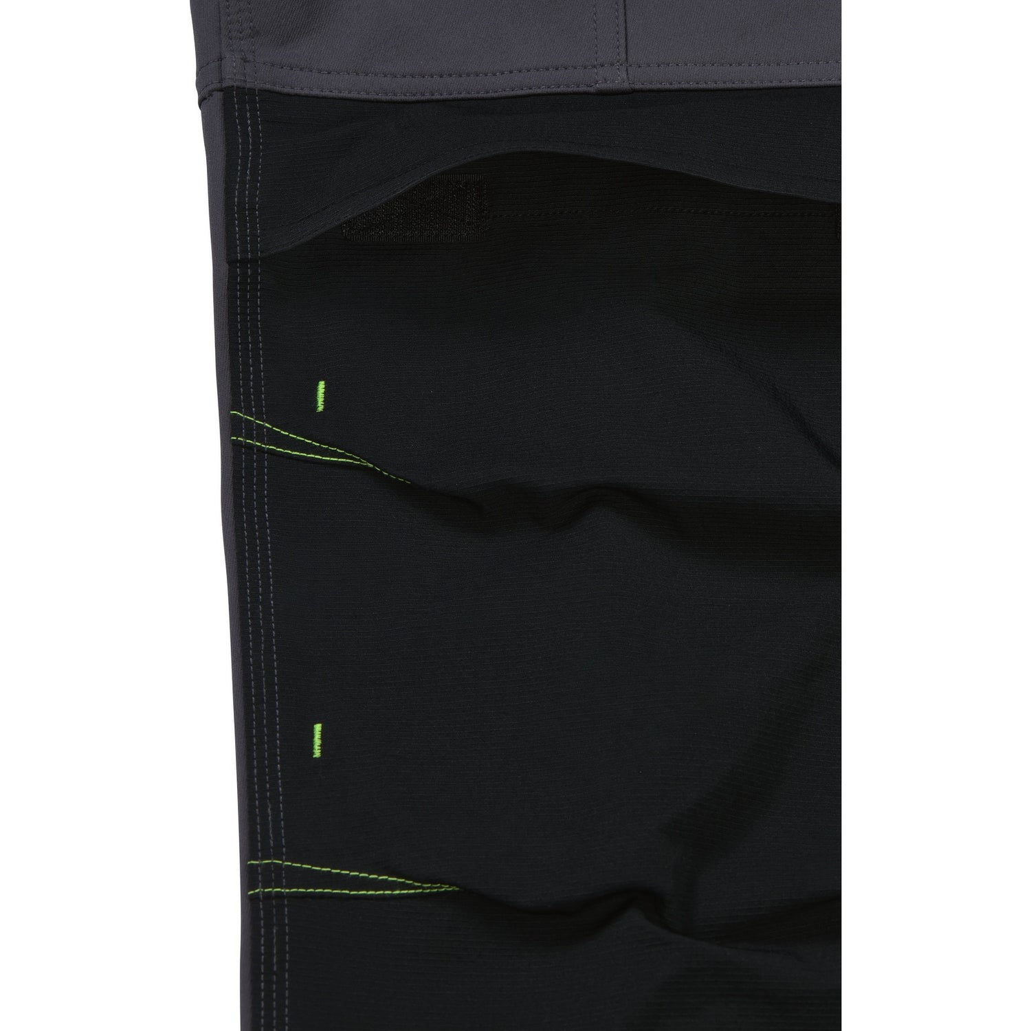 Planam rECOline Trousers zinc/black - The knee pockets allow for the use of knee pads.