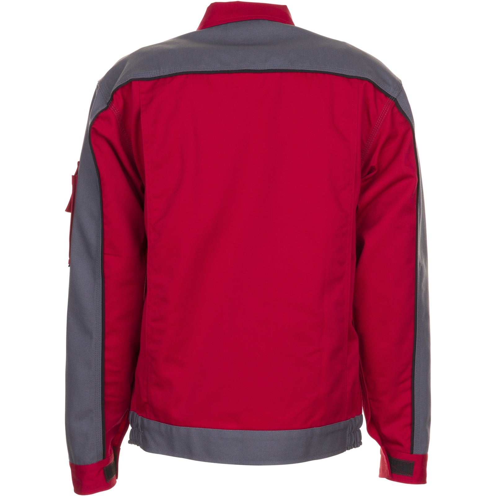Planam Highline Waisted Jacket red/slate/black - Model view 2