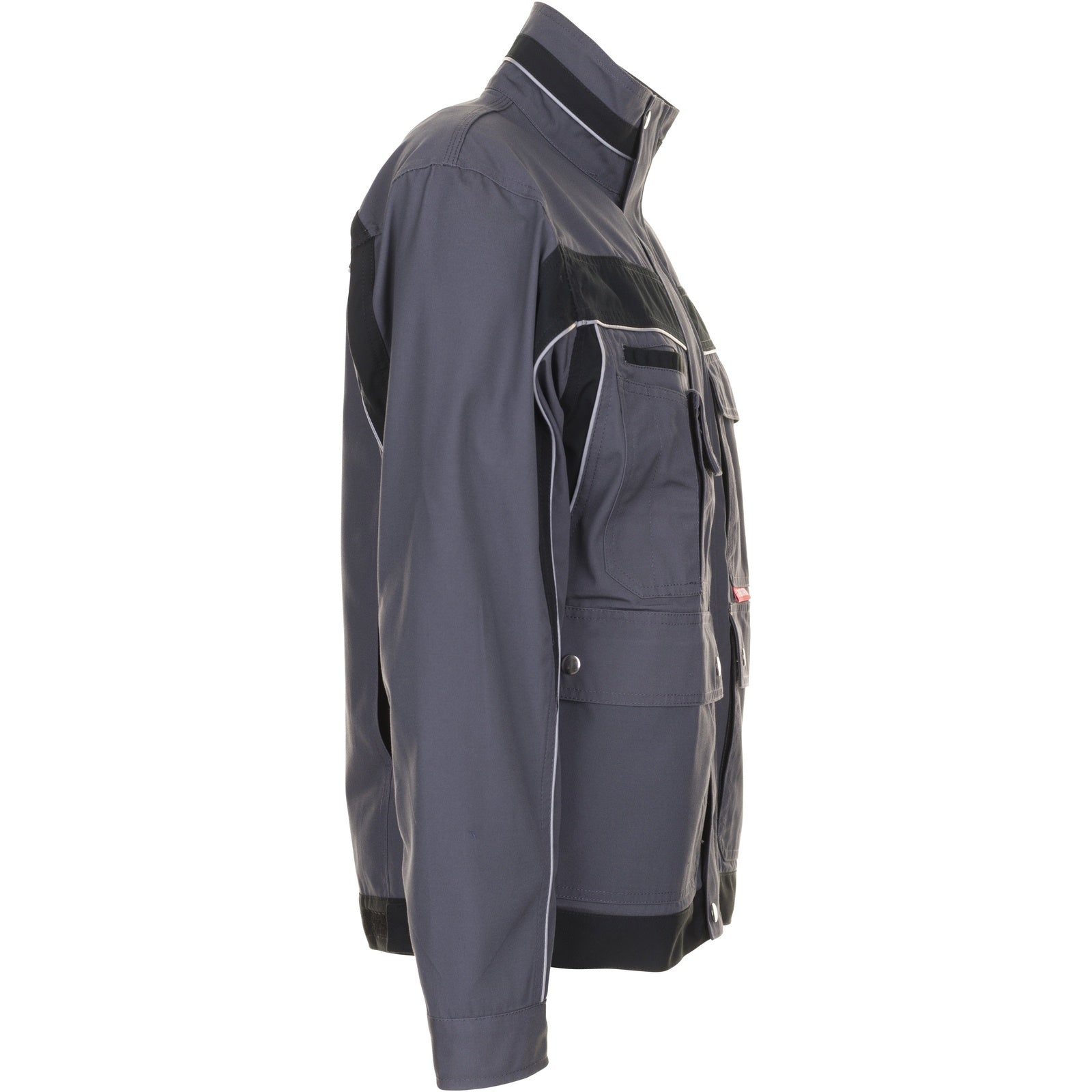 Planam Plaline Waisted Jacket slate/black - Model view 3