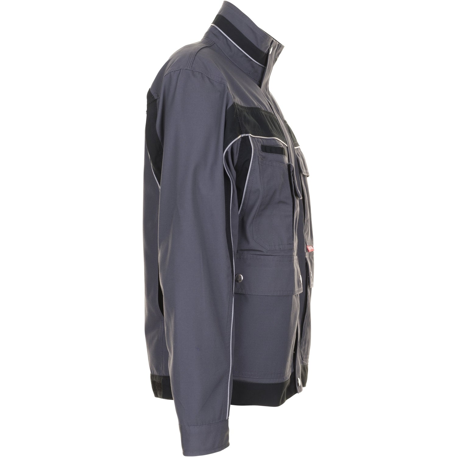 Planam Plaline Waisted Jacket slate/black - Model view 3