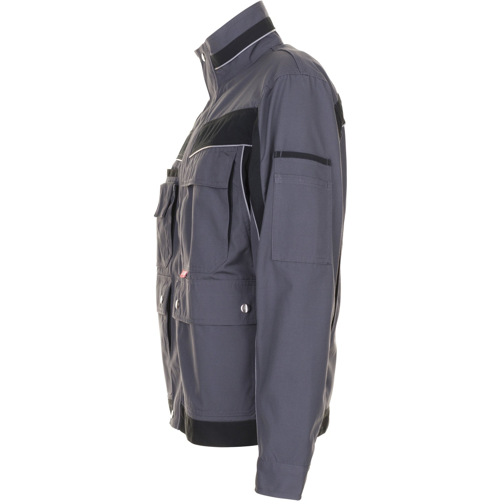 Planam Plaline Waisted Jacket slate/black - Model view 4