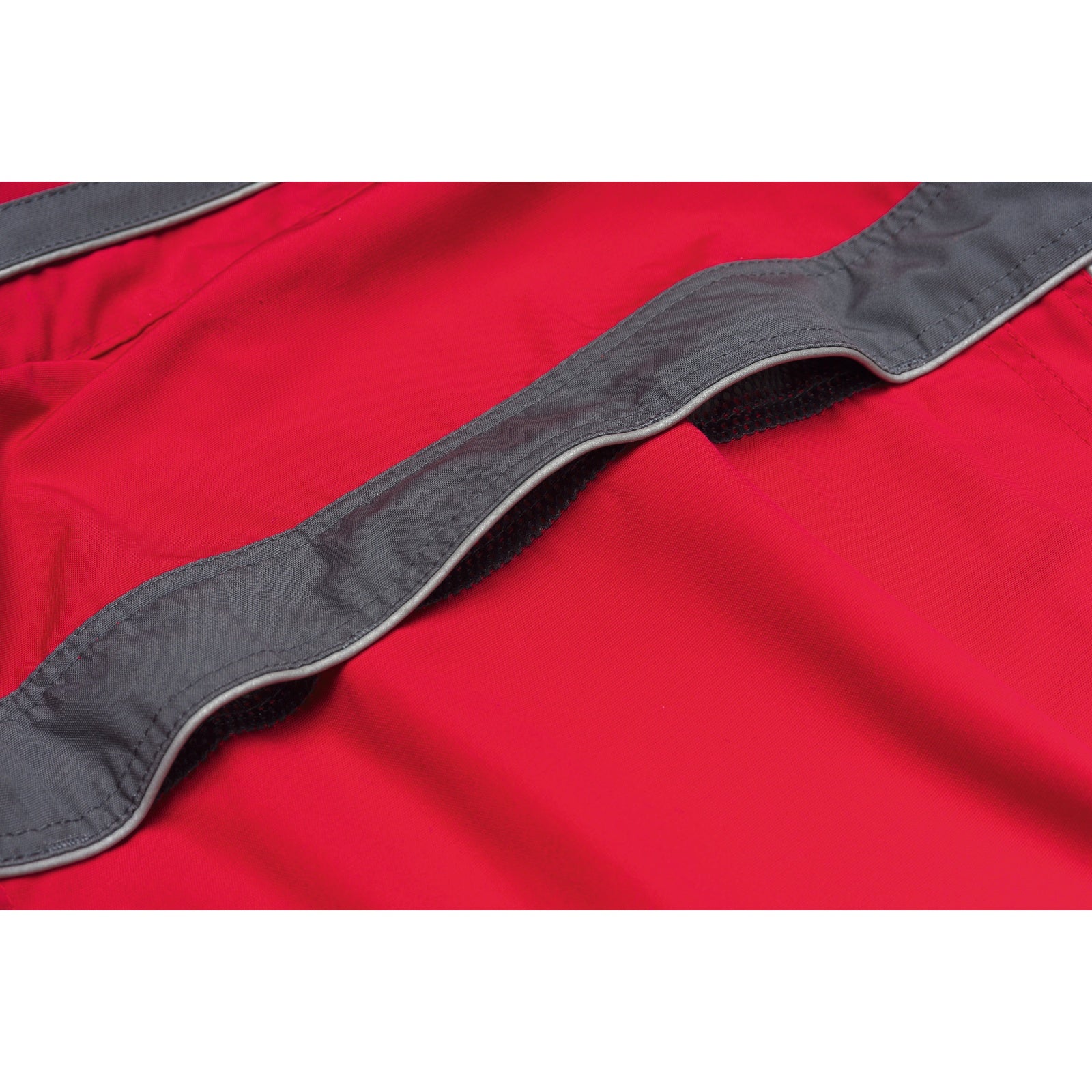 Planam Plaline Waisted Jacket slate/black - The ventilation at the back ensures your body remains a comfortable temperature.