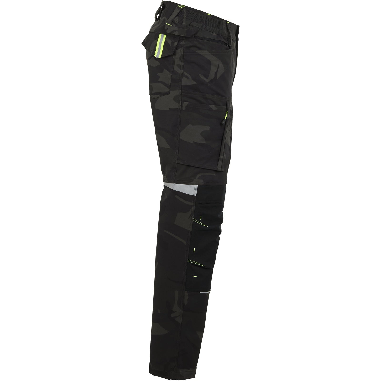 Planam rECOline Trousers camouflage/black - Model view 3