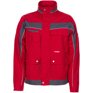 Planam Plaline Waisted Jacket red/slate - Main