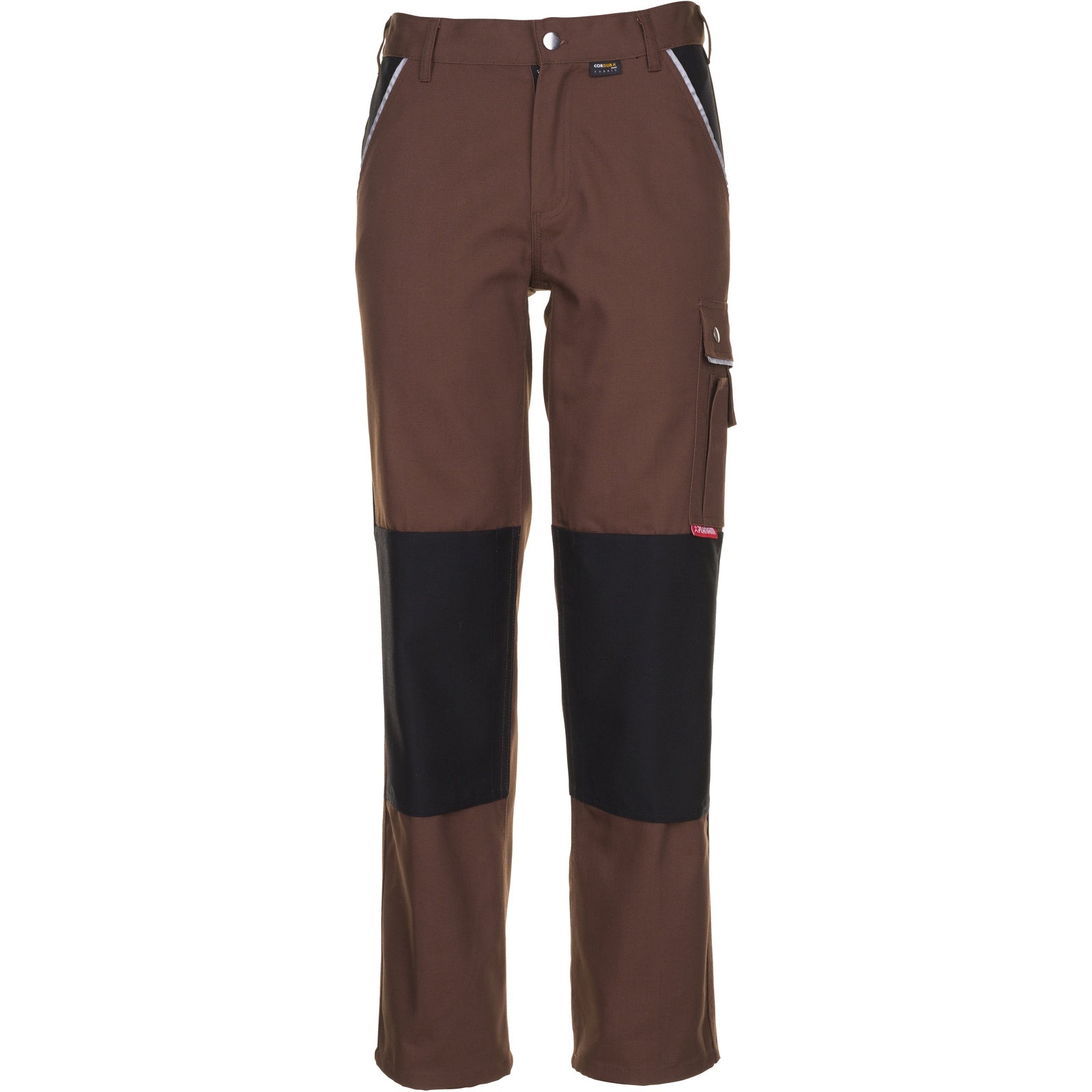 Planam Canvas 320 Trousers brown/black - Main