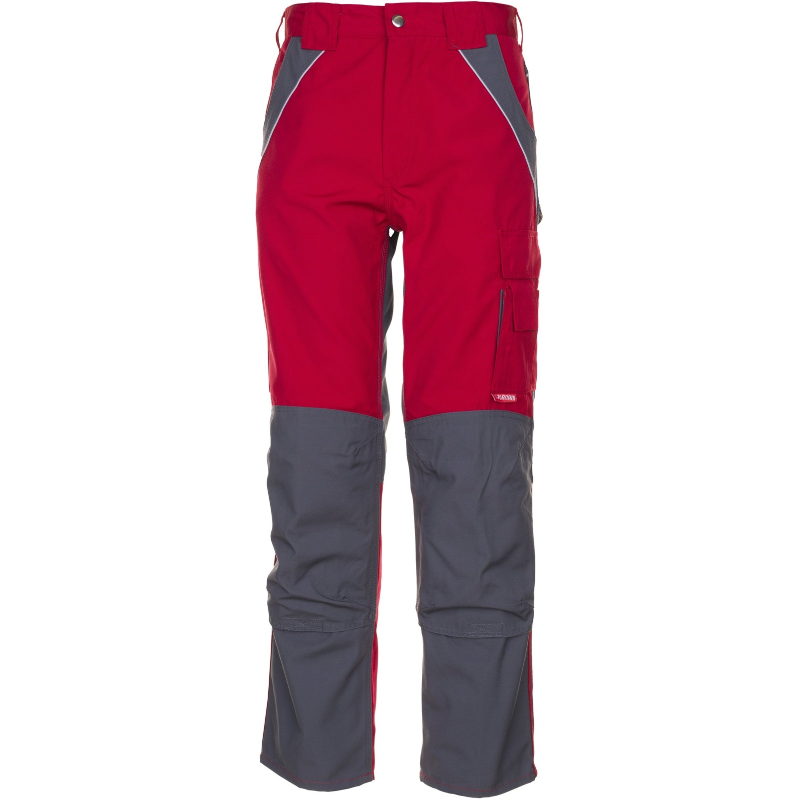 Planam Plaline Trousers red/slate - Model view 1