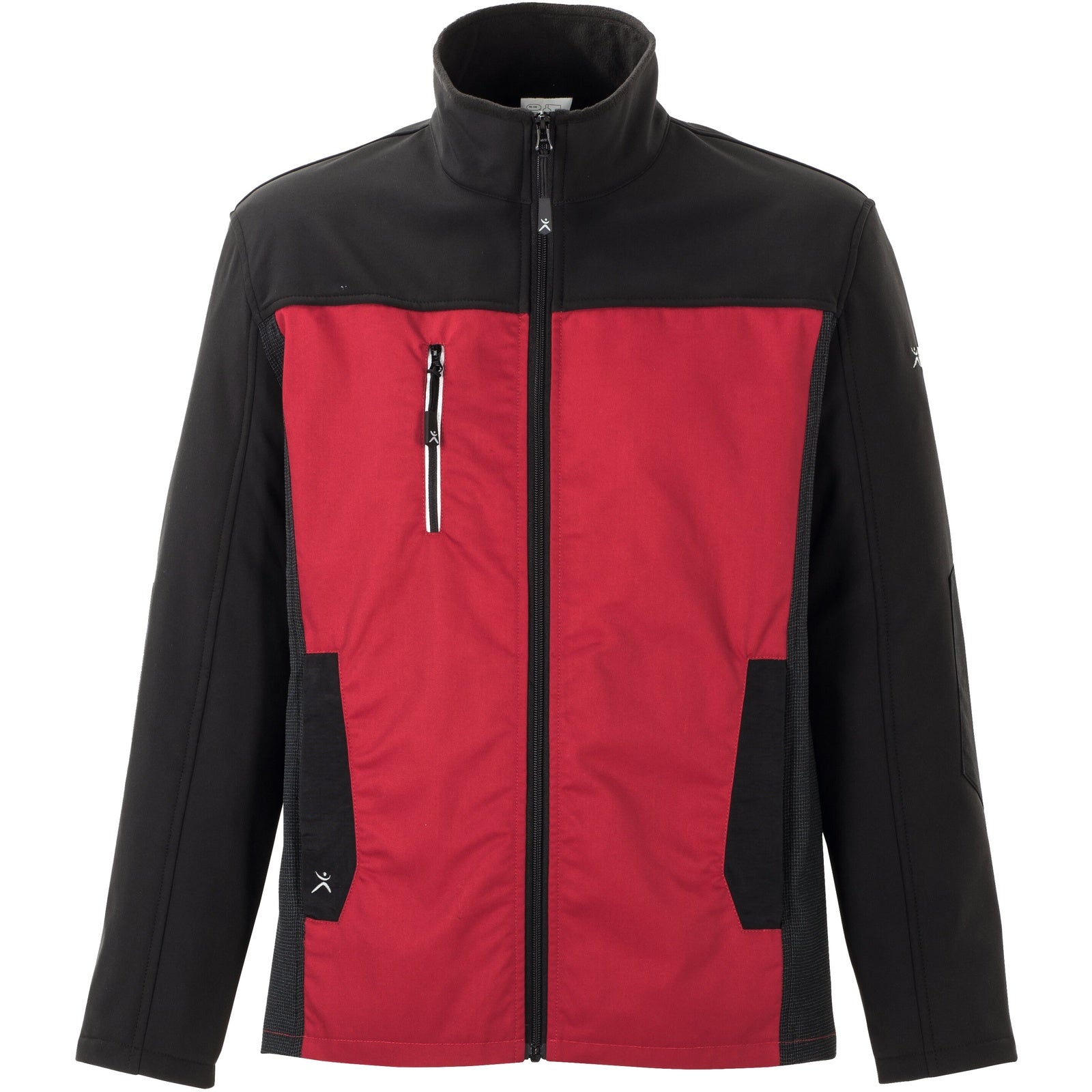 Planam Norit Men's Hybrid jacket red/black - Main