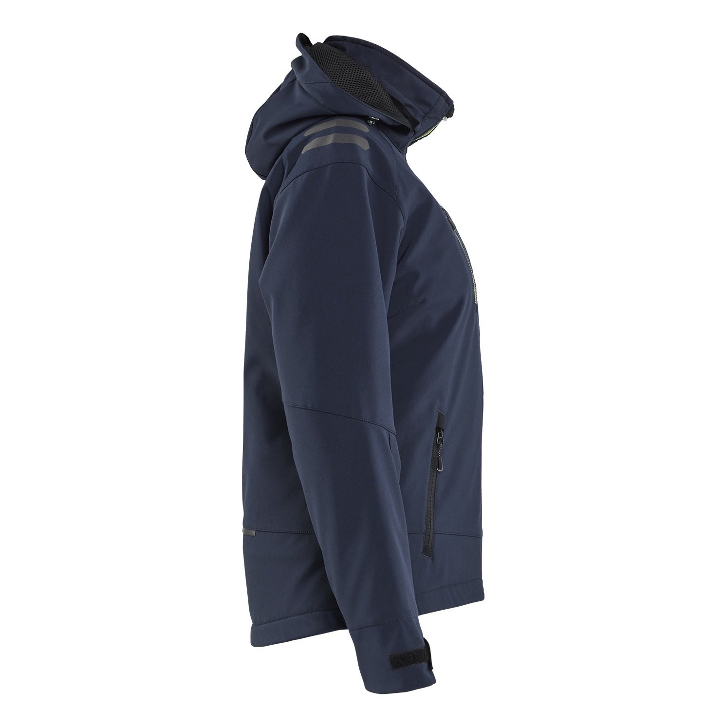 Blaklader BLAKLADER 47512513 Women’s Lightweight Lined Winter Jacket Softshell Hi Vis Reflective Softshell Work Jacket WOMEN - Waterproof - 475125138633_CR