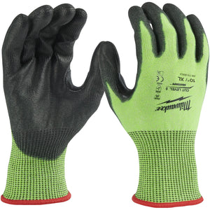 Milwaukee High-Visibility Cut Level E Gloves