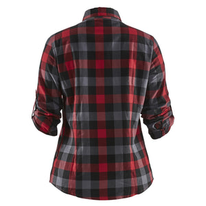 Blaklader BLAKLADER 32091152 Women's Flannel Shirt Long Sleeve Work Shirt WOMEN - 100% Cotton - 320911525699_2 