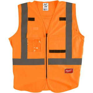 Milwaukee High-Visibility Vests - Orange