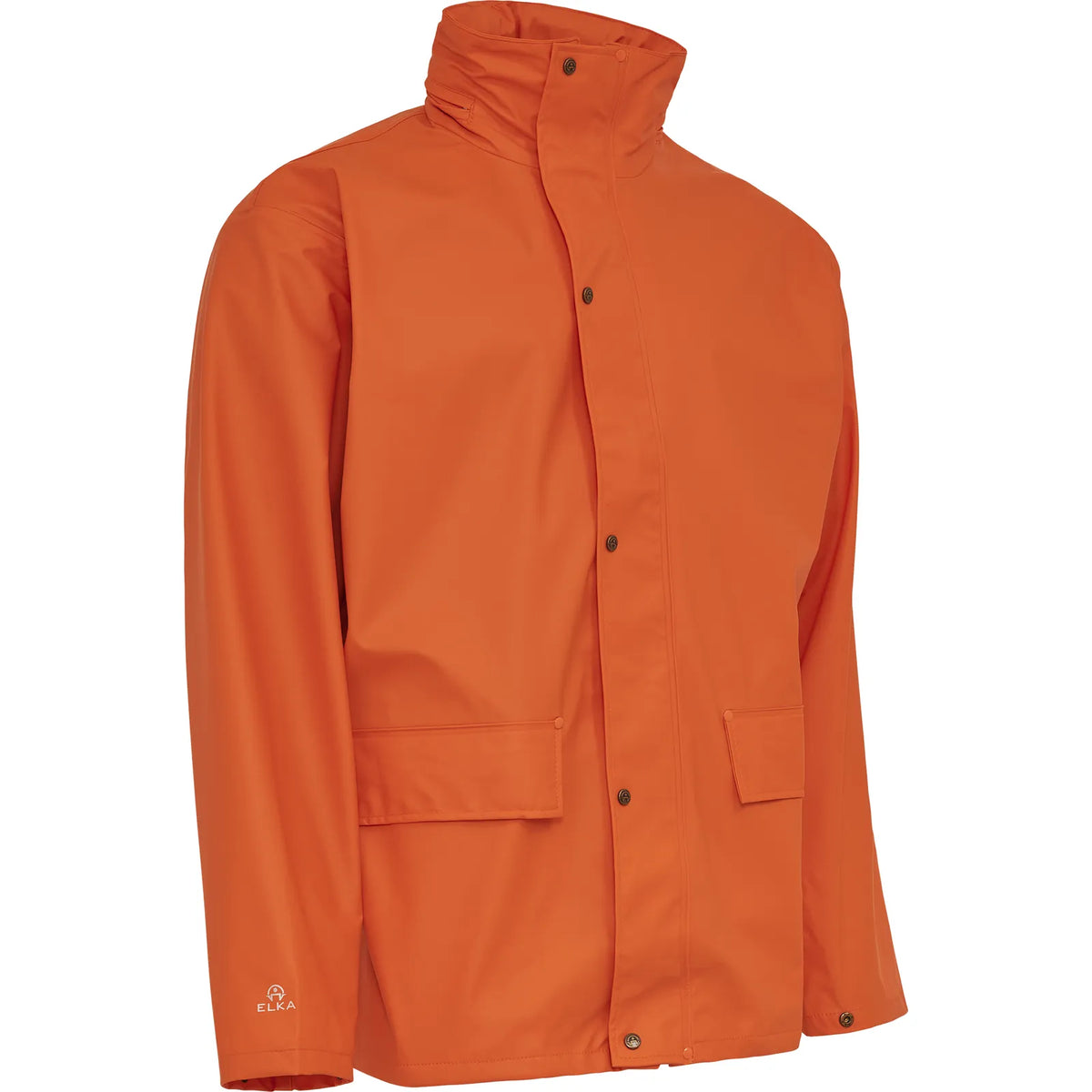ELKA Rainwear - Dry Zone PU Rain Jacket - Orange