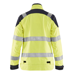 Blaklader BLAKLADER 49691512 WOMEN'S MULTINORM INHERENT JACKET Hi Vis Reflective Work Jacket WOMEN - Flame Retardant - 496915123389_2 