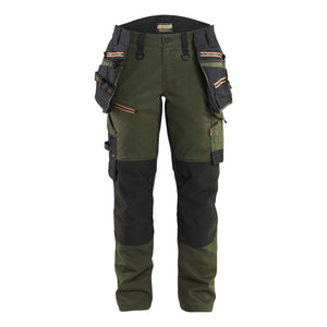 Blaklader BLAKLADER 71701149 | STRIKER Women's Craftsman Trousers with Stretch Work Trousers Women - Cordura Denim - 717011494240
