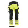 Blaklader BLAKLADER 11221648 Hi Vis trousers 4 way stretch Hi Vis Reflective Work Trousers Men - double weave - 112216483399