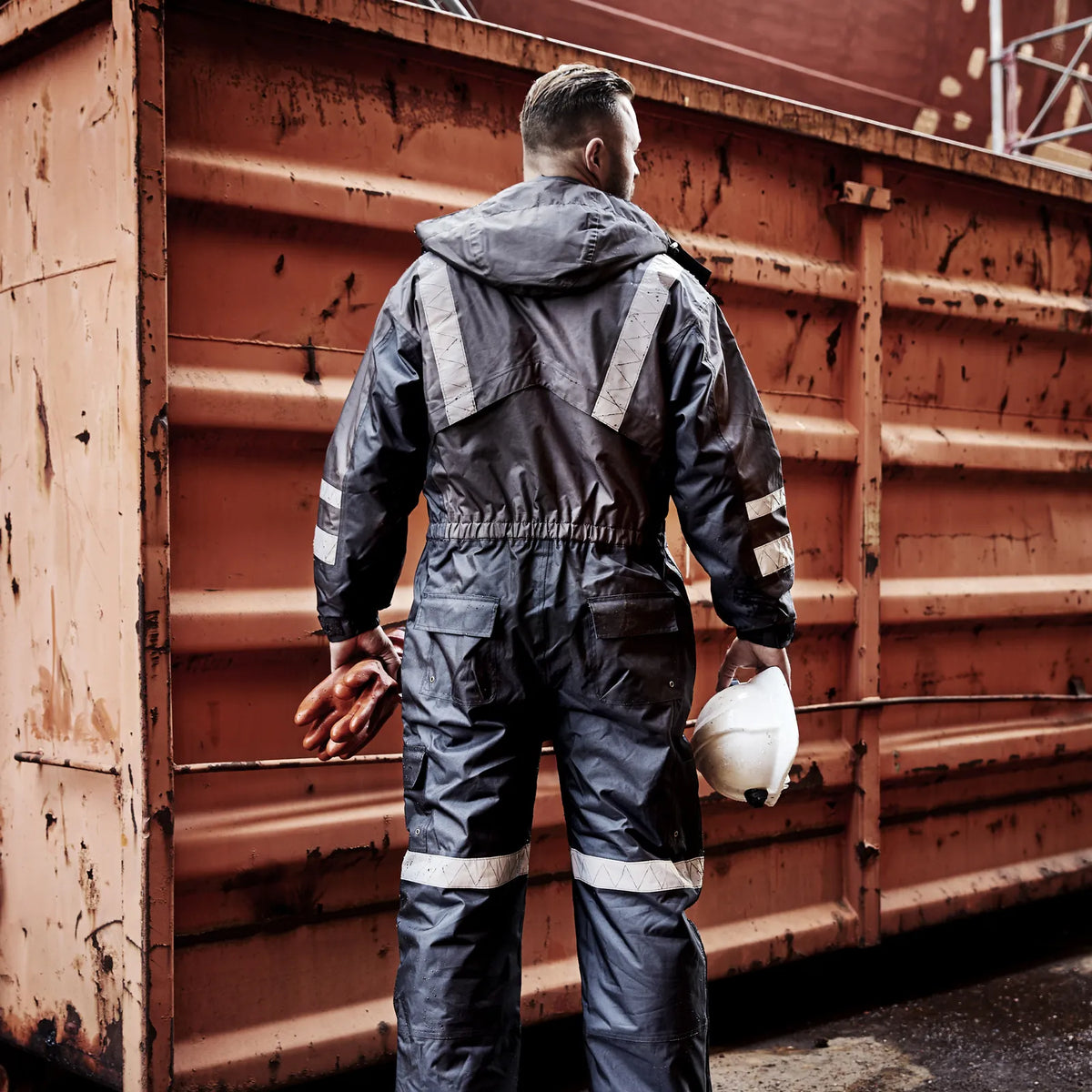 ELKA Rainwear - Working Xtreme Winter Thermal Coverall - Grey/Black