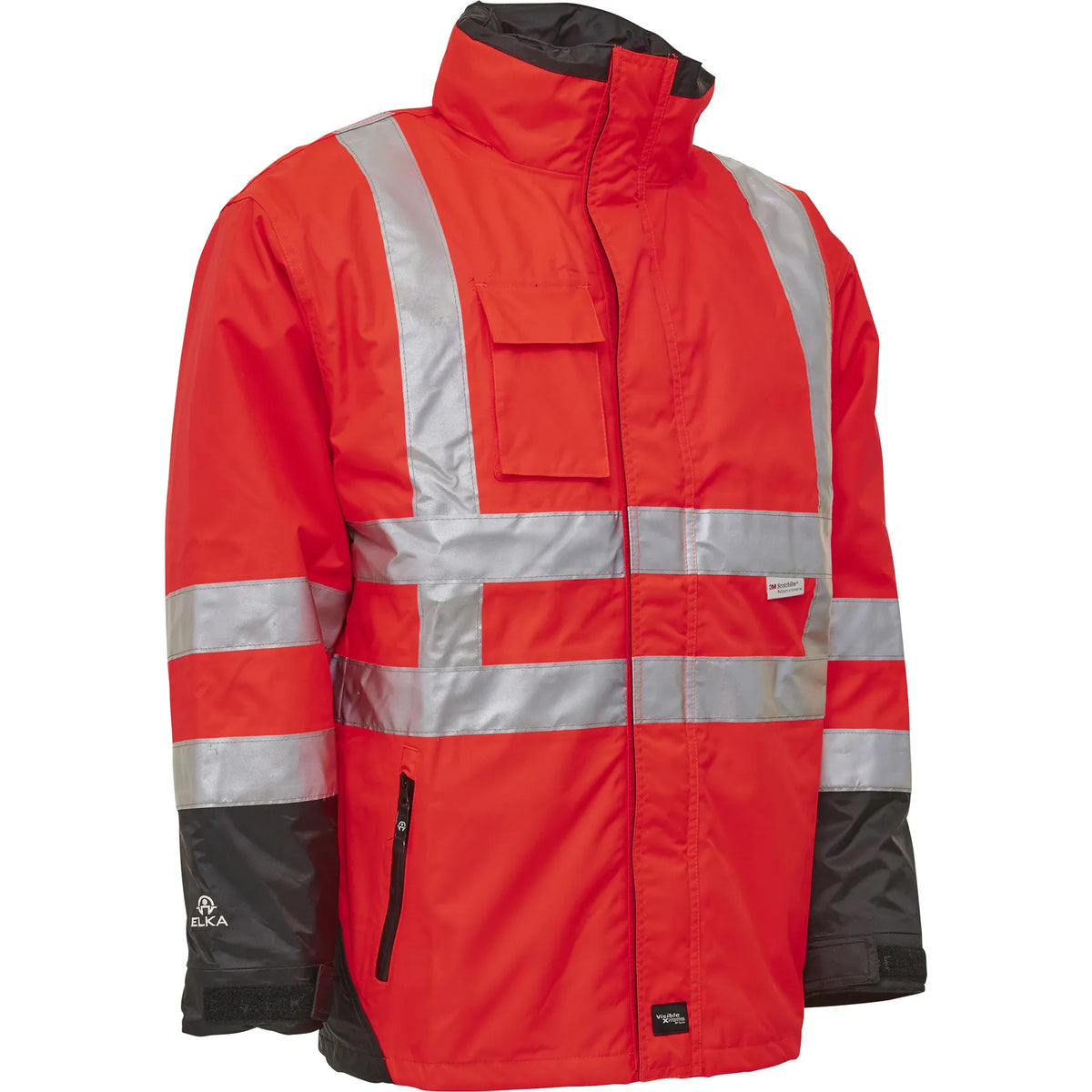 ELKA Rainwear - Visible Xtreme 2-in-1 Jacket - Fluorescent Red/Black