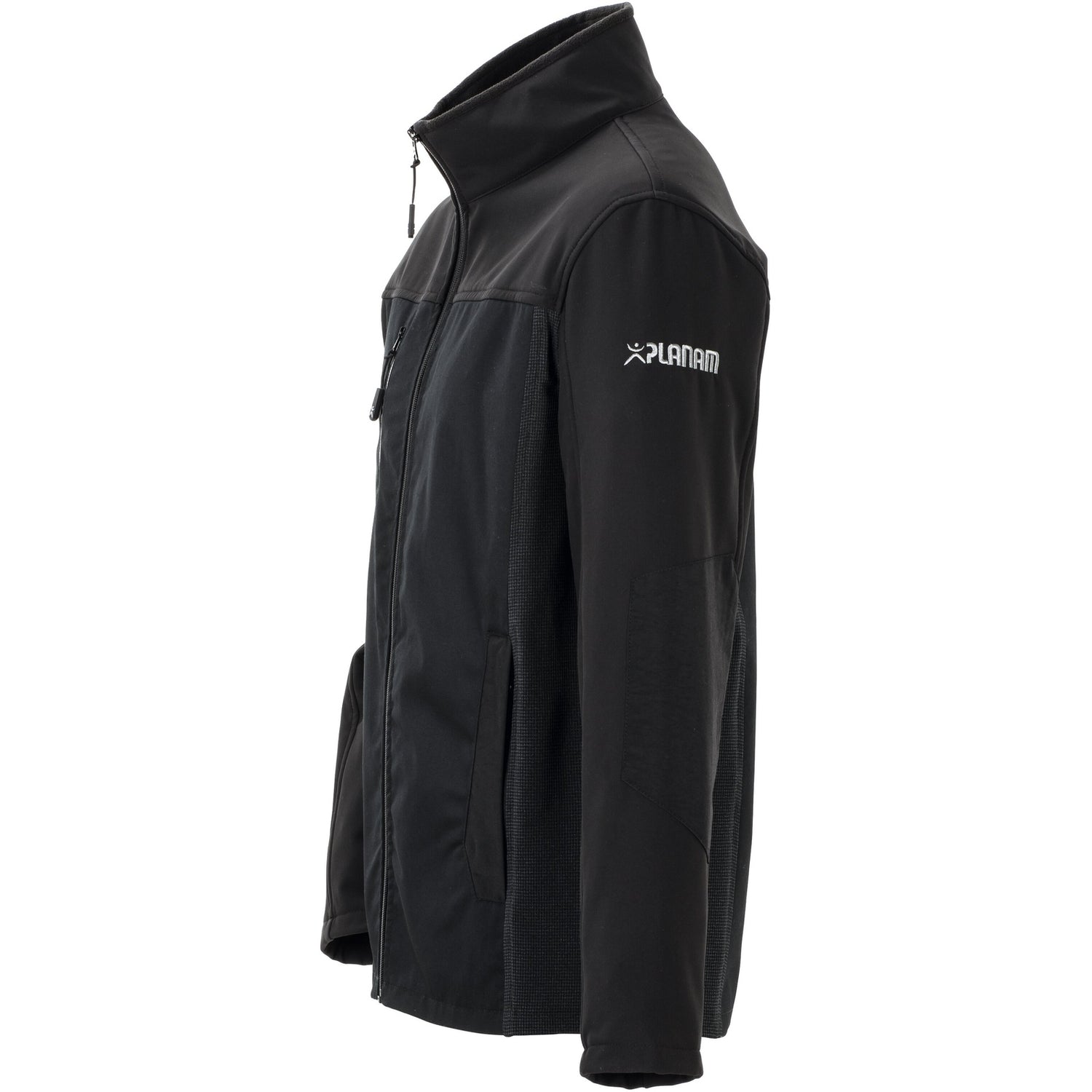 Planam Norit Men's Hybrid jacket black/black - Model view 4