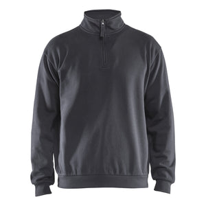 Blaklader BLAKLADER 35871169 Sweatshirt Half Zip Half-zip Work Sweatshirt MEN - Brushed Fleece - 358711699600