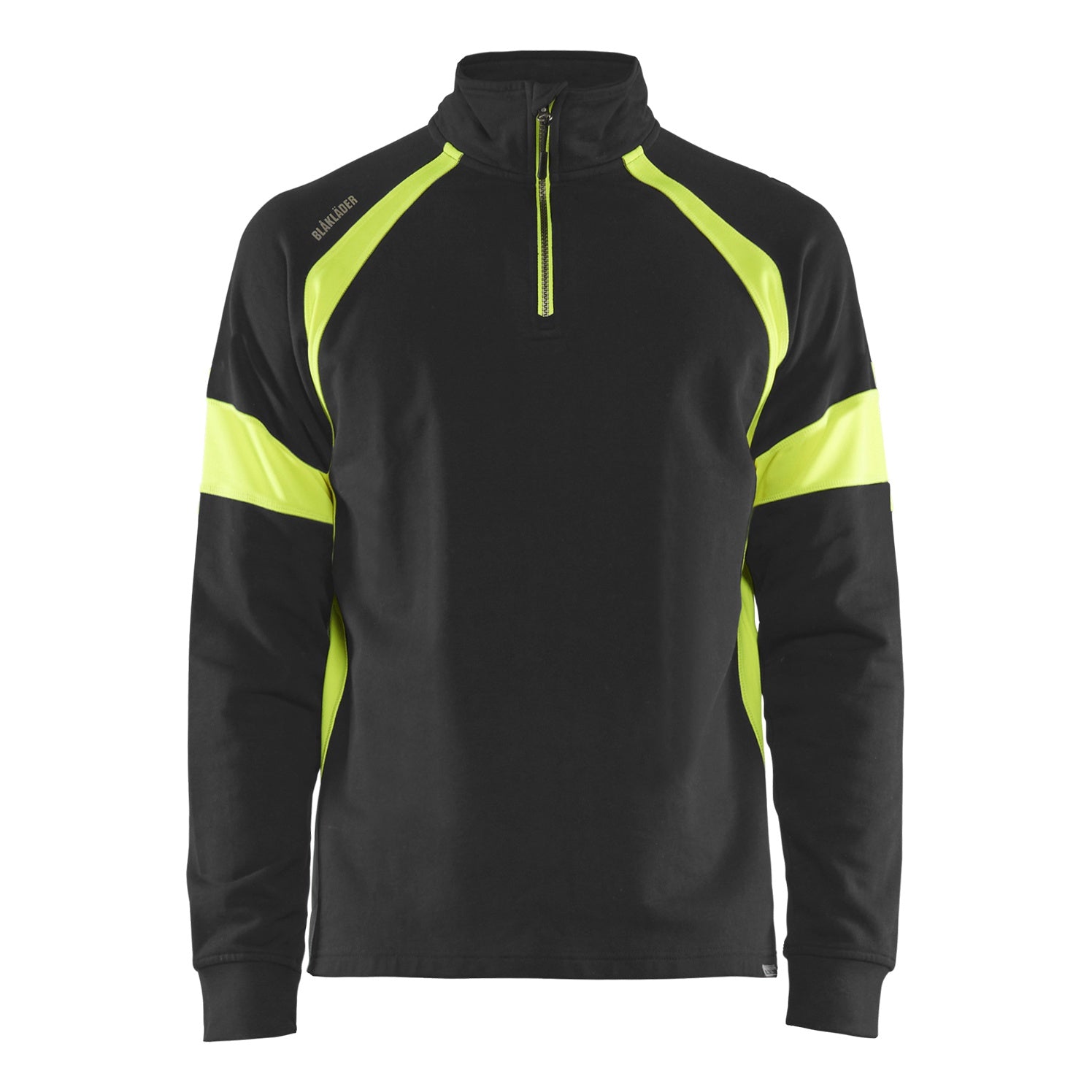 Blaklader BLAKLADER 35501158 Hi Vis Reflective Half-zip Work Sweatshirt MEN - 100% Cotton - 355011589933