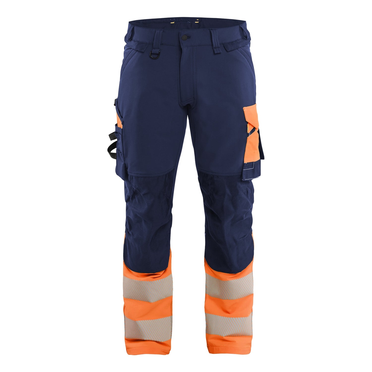 Blaklader BLAKLADER 11261648 | Hi Vis Trousers 4 Way Stretch Hi Vis Reflective Work Trousers Men - double weave - 112616488953