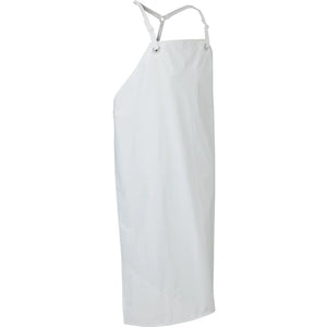 ELKA Rainwear - Apron w/loops for braces - White